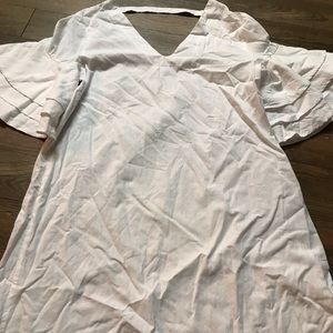 White Minidress/ Shirt